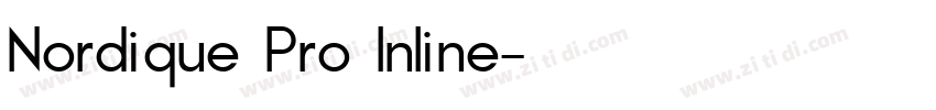 Nordique Pro Inline字体转换 Nordique Pro Inline字体转换